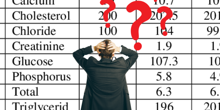 confused about blood labs